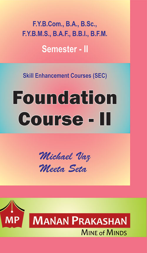 Foundation Course – II  FYBMS Semester II