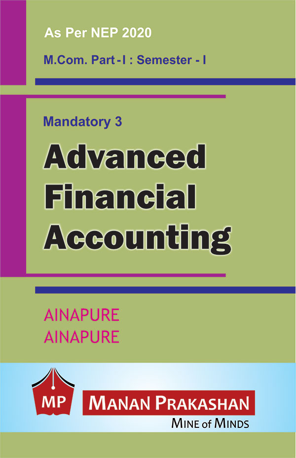 Advanced Financial Accounting  MCOM Semester I
